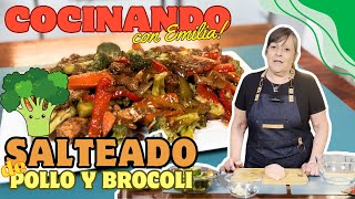 Hoy cocinamos Salteado de Pollo y Brocoli [upl. by Nayr]