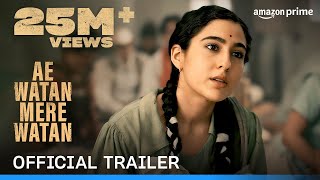 Ae Watan Mere Watan  Official Trailer  Prime Video India [upl. by Ttergram]