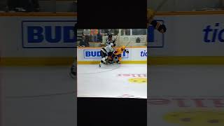 Adrian Kempe Takes Out The Linesman nhl hockey lakings predators [upl. by Dunham]