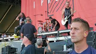 I Prevail  quotGasolinequot live at Louder Than Life KY 2019 [upl. by Van71]