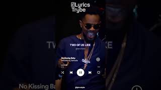 Patoranking ft Sarkodie  No Kissing Baby Lyrics lyricstrybe afrobeats [upl. by Eux369]