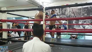 Kickboxing Boby Gana Dojo Karawaci VS Cornellius R J Aritonang Zealot Muaythai [upl. by Odnaloy950]