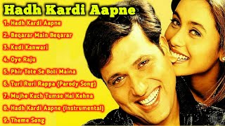 Hadh Kardi Aapne Movie All SongsGovinda amp Rani Mukherjee Musical WorldMUSICAL WORLD [upl. by Ycat]