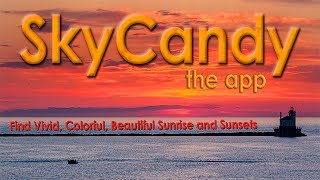 SkyCandy  Sunset Quality Forecast App [upl. by Gerrie]