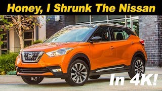 2018  2019 Nissan Kicks Review  First Drive [upl. by Einaffets]