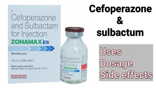 cefoperazone and sulbactum injection in hindi [upl. by Kresic]