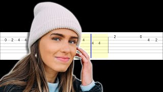 Haley Joelle  Two Places at Once Easy Guitar Tabs Tutorial [upl. by Renie129]