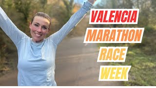 VALENCIA MARATHON Race Week The Final Session and Race Goals [upl. by Etnohs]