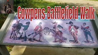 Cowpens Battlefield walk Morgans Defense in Depth [upl. by Adieren]