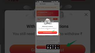 Vidmate cash withdrawal kaise kare  vidmate cash withdrawal conditions  withdrawal task Problem [upl. by Alesram]