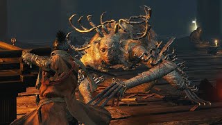 Sekiro  Shadows Die Twice  Long Arm Centipede Boss Fight [upl. by Whitelaw]