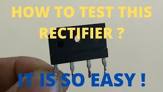 How To Test This Rectifier [upl. by Witte]