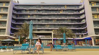 4k The Retreat Palm Dubai MGallery by Sofitel  The retreat palm beach  part 1 [upl. by Xever816]