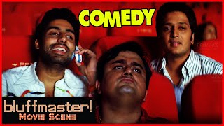 Non Stop Comedy Scenes  Bluff Master  Abhishek Bachchan  Ritesh Deshmukh  Priyanka Chopra [upl. by Nosyt]