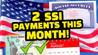 Get Ready for Double SSI Payments This August [upl. by Nazario]