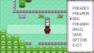 Pokemon Emerald GBA Part 26 Route 118 and Route 123 Battles The Berry Master and his Garden [upl. by Goodspeed]