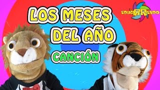 LOS MESES DEL AÑO CANCIÓN  VIDEO INFANTIL  EDUCARRIENDO [upl. by Ranie]