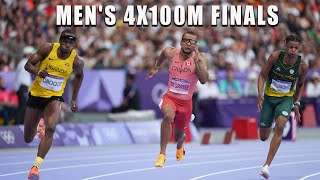 Canada amp South Africa SHOCKS Team US in Mens 4x100 finals  Paris Olympics 2024 [upl. by Llenyr]