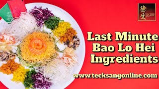 Best Lo Hei ingredients in Singapore 2024  Where to find them and How to prepare yusheng Lo Hei [upl. by Nodnol]