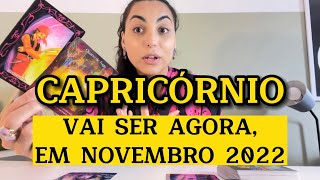 ♑️CAPRICÓRNIONOVEMBRO22  É Destino Você Vai se Surpreender [upl. by Vanthe]