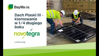 novotegra Dach Płaski III  klemowanie w 14 długiego boku [upl. by Sybille]