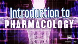 Part11Introduction to Pharmacology  Pharma Tutorial [upl. by Ahsitauq]