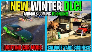 NEW GTA 5 ONLINE WINTER DLC December DLC [upl. by Nagn]