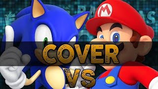 sonic vs Mario 2  épicas batallas de rap del frikismo  cover IA [upl. by Novehc56]