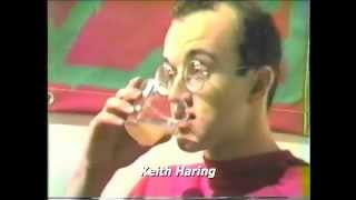 Keith Harings New Years Eve Party with his paintings and favorite music [upl. by Anina561]