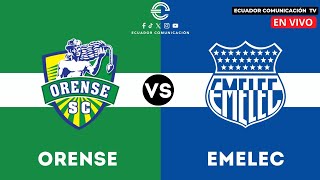 ORENSE VS EMELEC  EN VIVO LIGA PRO 2024  FORMATO RADIO  FECHA 5 [upl. by Ikuy407]