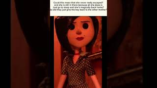 Did Coraline really escape A Coraline theory coraline [upl. by Ehsom687]