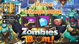 Code Zombies Boom ALL CODE [upl. by Allanson]