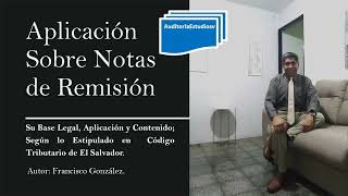 Aplicación Sobre Notas de Remisión [upl. by Halilak]