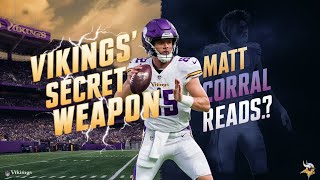 Vikings Secret Weapon Matt Corral Returns vikings nfl sports NFL [upl. by Ashatan]