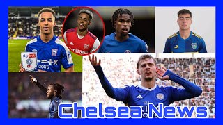 🔵 LATEST CHELSEA NEWS Omari Hutchinson  Carney Chukwuemeka  Ademola Lookman  Aaron Anselmino [upl. by Thayer250]