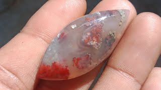 Red moss flower gemstone [upl. by Vasta]