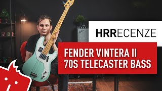 HRR Fender Vintera II 70s Telecaster Bass [upl. by Boelter889]