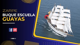 Zarpe del Buque Escuela quotGuayasquot al crucero Internacional Mar Báltico 2024 [upl. by Zumstein]