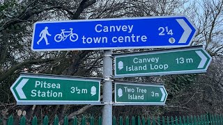 Canvey island loop… didn’t know this existed 15miles [upl. by Anire795]