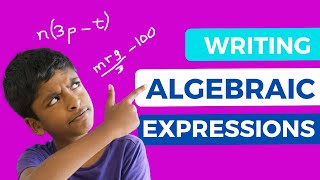 How to write algebraic expressions from word problems [upl. by Roselani]