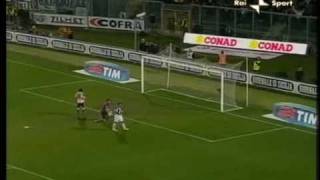 Palermo Juventus 0  2 2122009 Sintesi highlights 25° giornata HD HQ [upl. by Narbig]