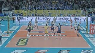 TRENTINO v MODENA  FULL  FEB 16  2020 SUPERLEGA [upl. by Enaitsirhc]