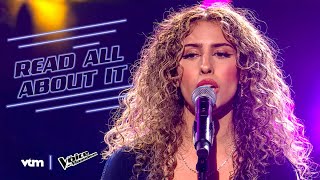 Parnian  Read All About It PtIII  Blind Auditions 3  The Voice van Vlaanderen  VTM [upl. by Eoin]