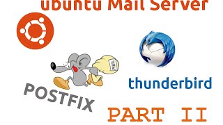 How to configure postfix on linux Postfix thunderbird  PART 2 [upl. by Wey]