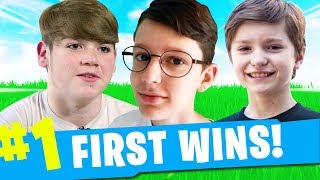 5 Youngest Fortnite Youtubers FIRST Wins H1ghSky1 Mongraal Sceptic [upl. by Valorie437]