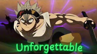 Black Clover “ Asta vs Liebe “ Unforgettable AMVEdit [upl. by Judah]