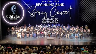 Ridgeview Middle School Spring Band Concert • May 10 2023 roundrocktx [upl. by Philipp]