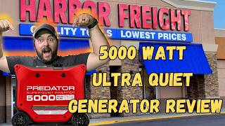 Predator 5000W ULTRA QUIET Generator Unboxing Test and Review [upl. by Iiette]