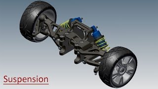 Suspension Video Tutorial Autodesk Inventor [upl. by Lahsram]