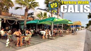 Çalış Fethiye Muğla Turkey  4K Walking Tour [upl. by Assiruam]